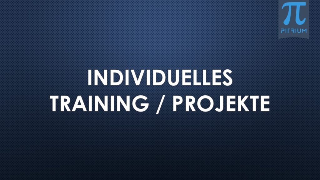 Individuelles Training Projekte